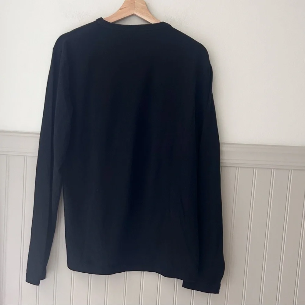 Banana Republic Medium Men's Black Long Sleeve Tee